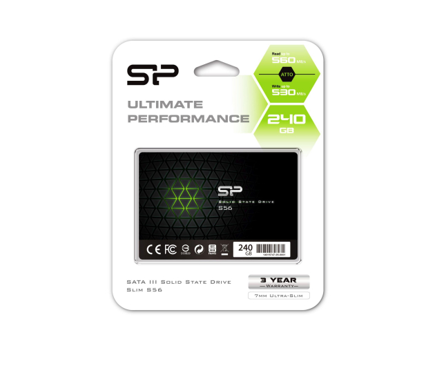 Silicon Power 240GB 2,5" SATA SSD S56 - 352073 - zdjęcie 2